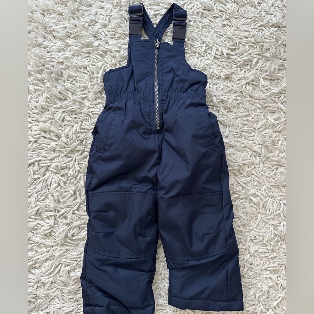 Wippette Kids Navy Snow Overalls